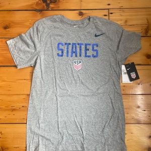 Men's Nike USMNT States Grey Tee